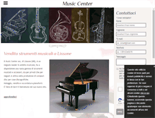 Tablet Screenshot of musiccenterpianoforti.com